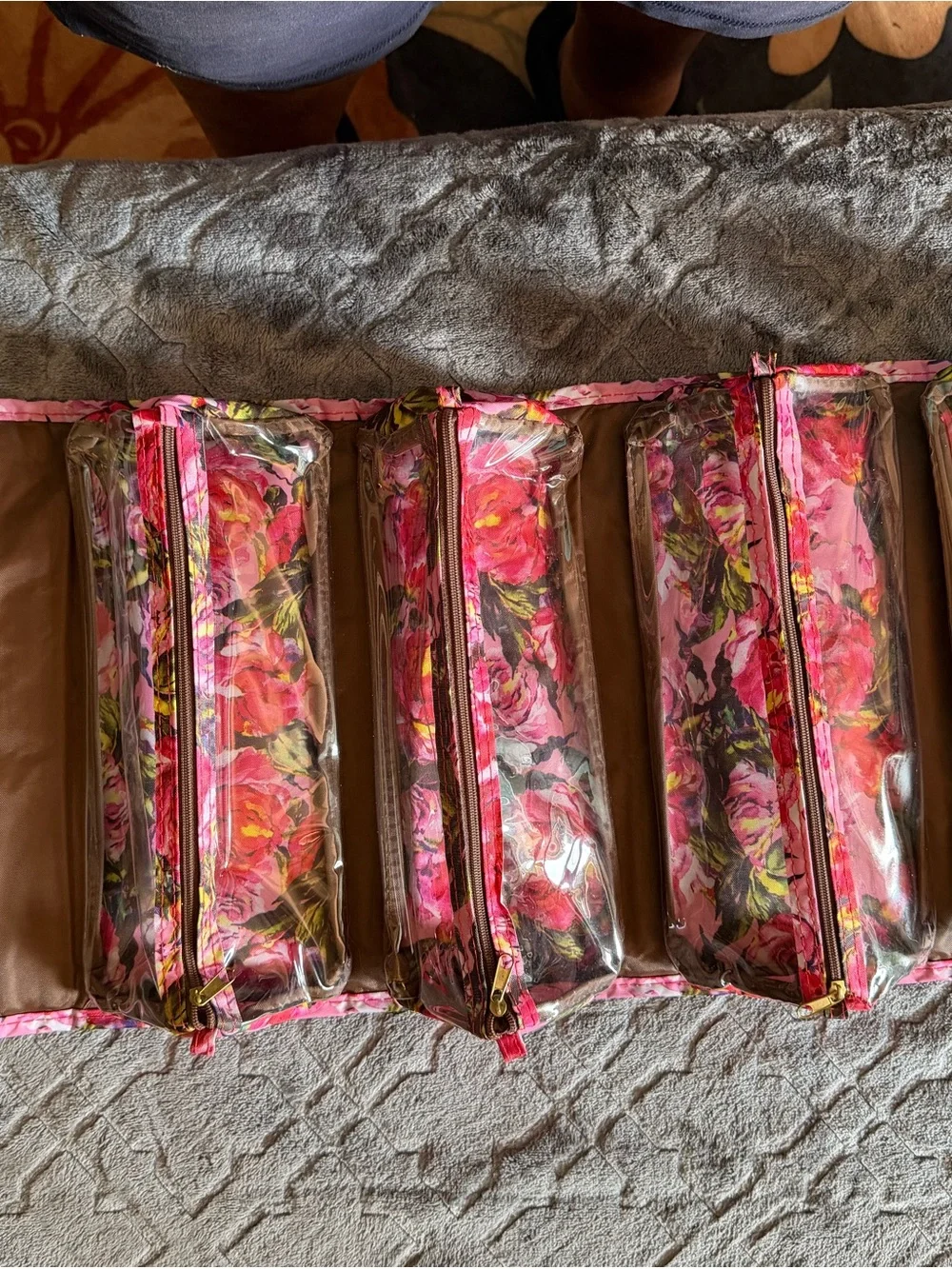 Pink Floral Women’s Tote Bag - Vibrant Rose Print